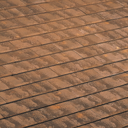 Imerys Phalempin Clay Plain Tile Weathered (1088 Per Pallet)