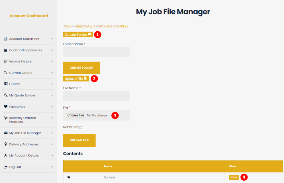 How to: My Job File Manager