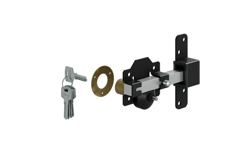 Premium Long Throw Lock - Single Locking 2" 50mm Stainless Shoot