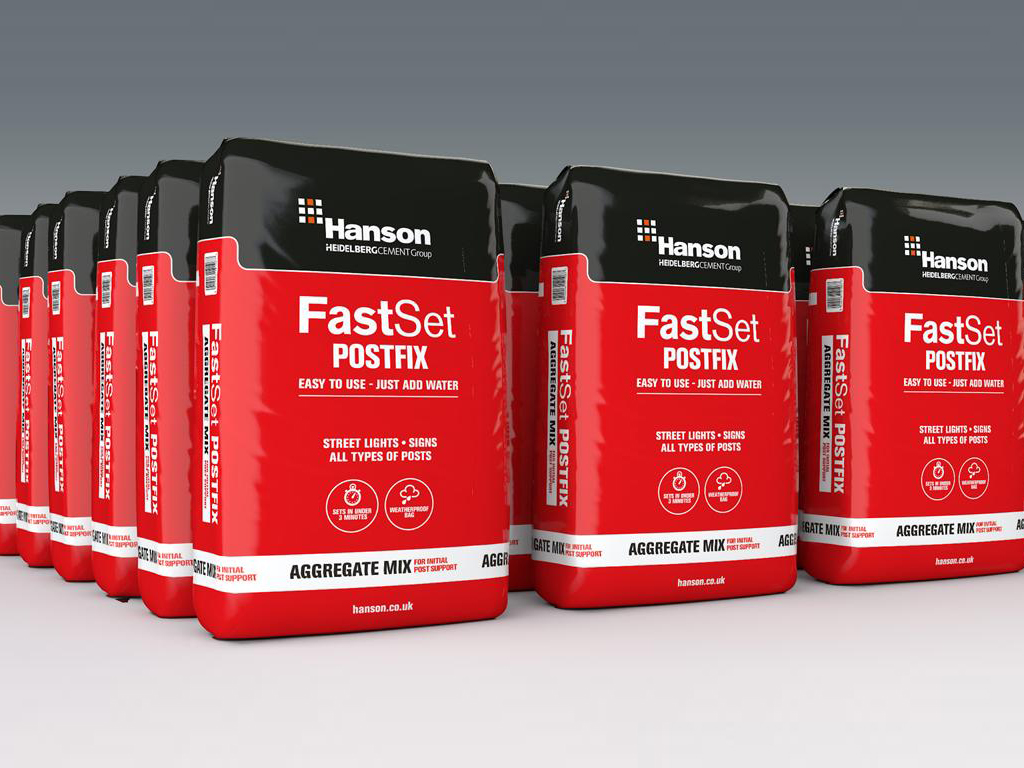 Hanson Fast Set Post Fix - Poly Bag (60) 20kg