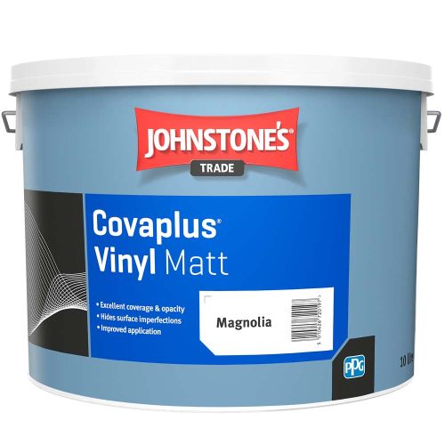 Johnstones Trade Covaplus Vinyl Matt Magnolia 10l
