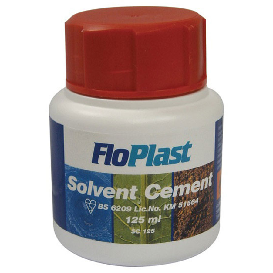solvent cement BS6209 125ml