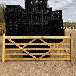 12ft Treated  Softwood 5 Bar Field Gate