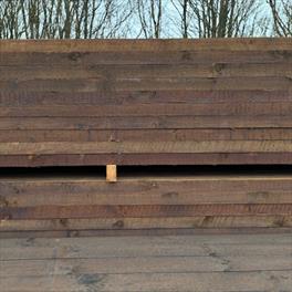 100mm x 50mm Creosoted Fence Rail 3.6m (4