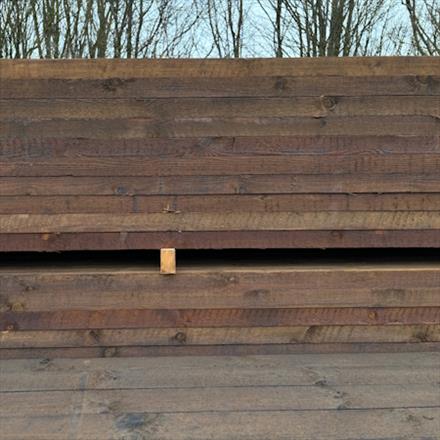 100mm x 50mm Creosoted Fence Rail 4.8m (4"x2") x (16')