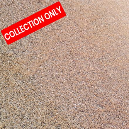 Sharp/Concrete/Grit Sand- SCOOP COLLECTION Level scoop is 820kg (collected)
