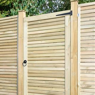 Fort Fencing - Contemporary Vogue Gate
