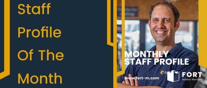 Portrait image of the director of systems and marketing at FORT Builders' Merchant, Tim Gelardi. 
