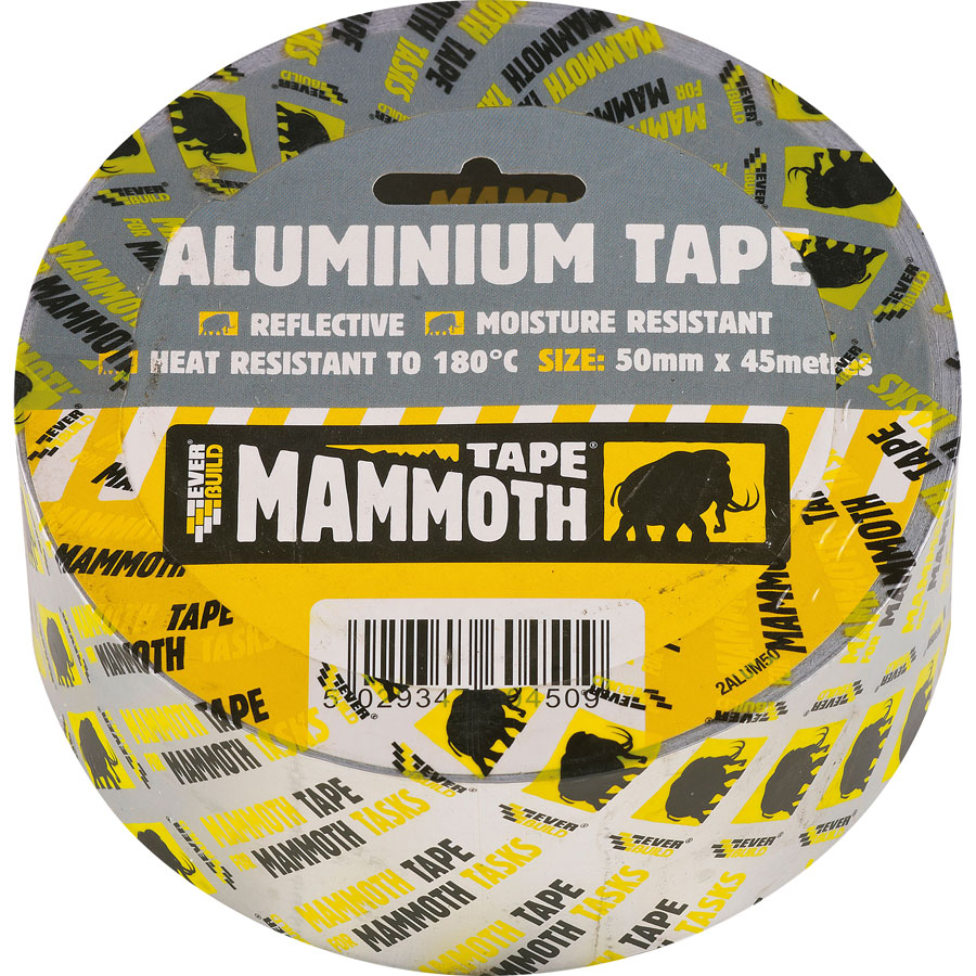 Aluminium Tape 50mm - 45mtr
