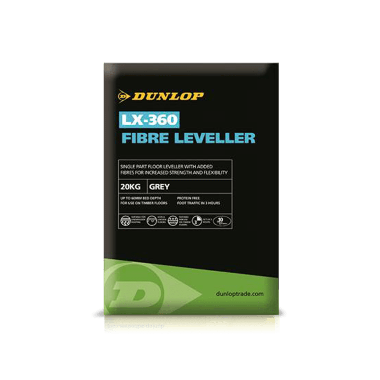 Dunlop LX-360 Fibre Leveller 20kg Grey - 3-60mm Depth