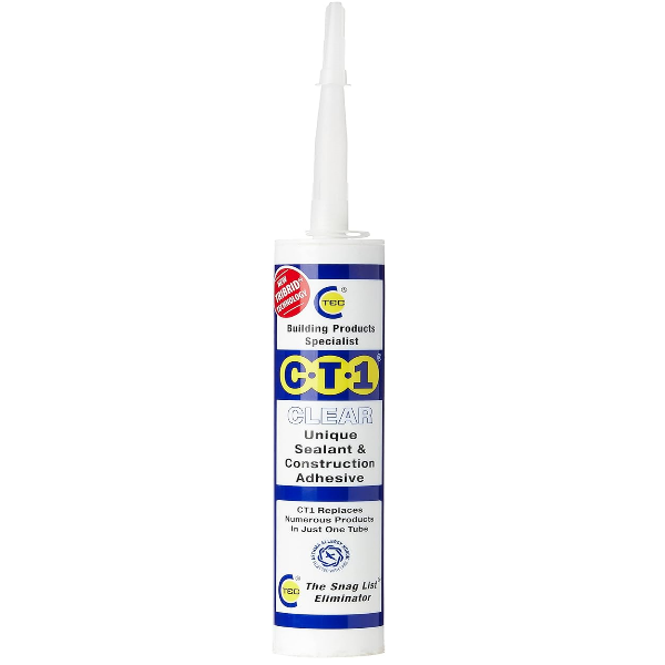 CT1 Adhesive & Sealant 290ml in Clear (Carbon Fibre)