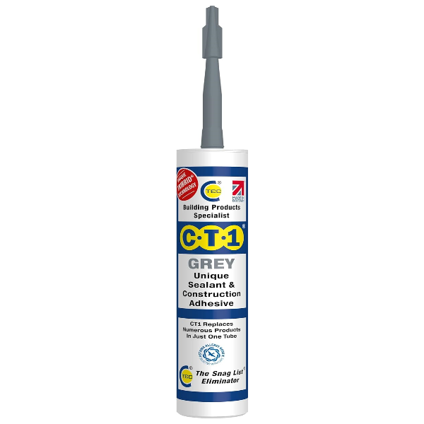 CT1 Adhesive & Sealant 290ml in Grey (Carbon Fibre)