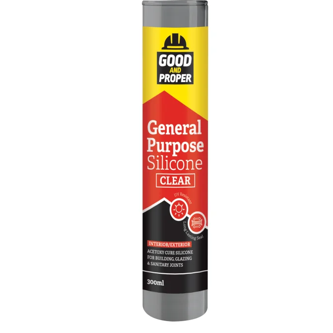Good & Proper General Purpose Silicone 300ml - Clear