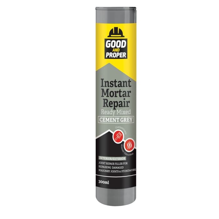 Good & Proper Instant Mortar 300ml - Cement Grey