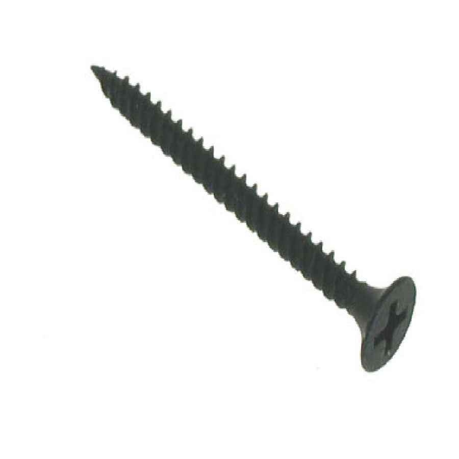 Drywall Screws, Black Bugle Head, 3.5 x 25mm - Box 200