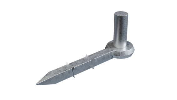 GateMate Field Gate Hooks to Drive 8 1/2x3/4" 215x19mm Galv