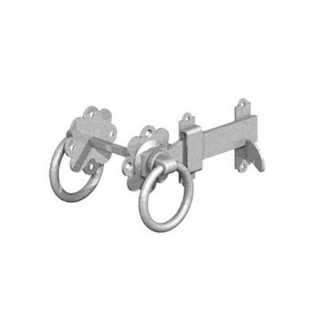 GateMate Ring Gate Latches 6" 150mm Galv