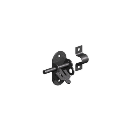GateMate Oval Padbolts 4" 100mm E/Black