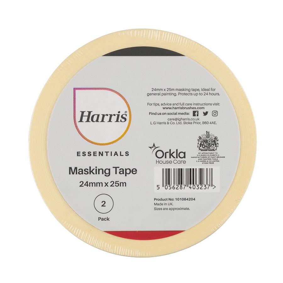 Harris Essentials Masking Tape 24mm x 25m