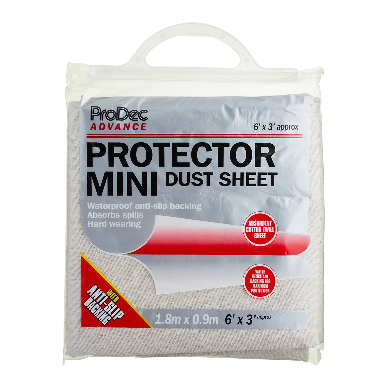 6' X 3' Protector Dust Sheet