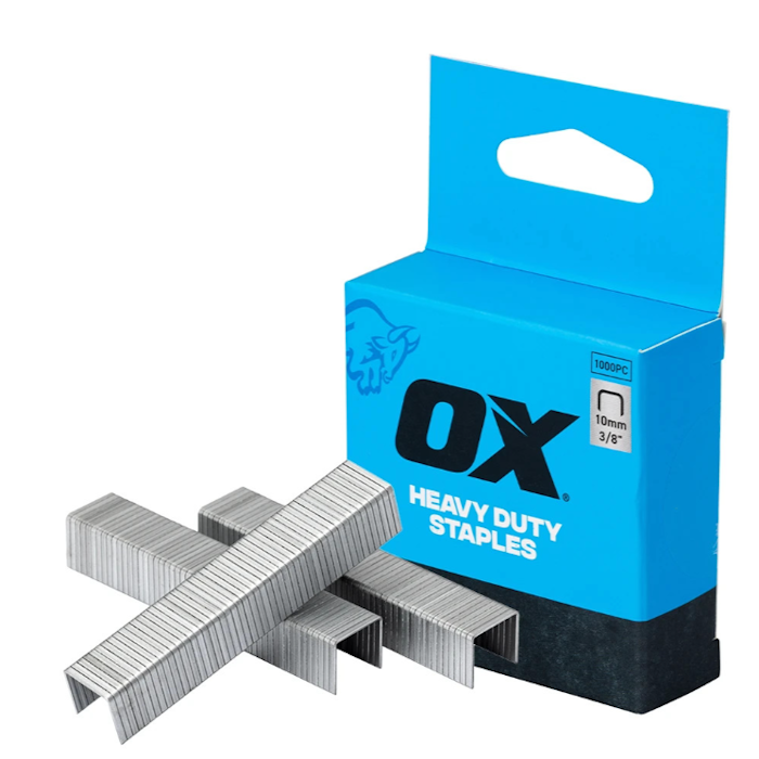 OX Pro Heavy Duty Staples - 10mm