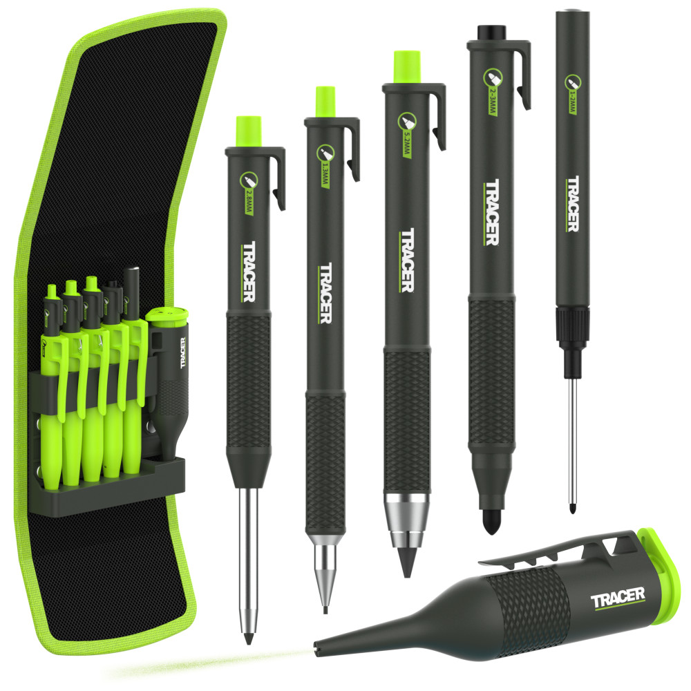 TRACER 2.0 - 6pc Construction Marker Case Inc TRACER TRUESHOT