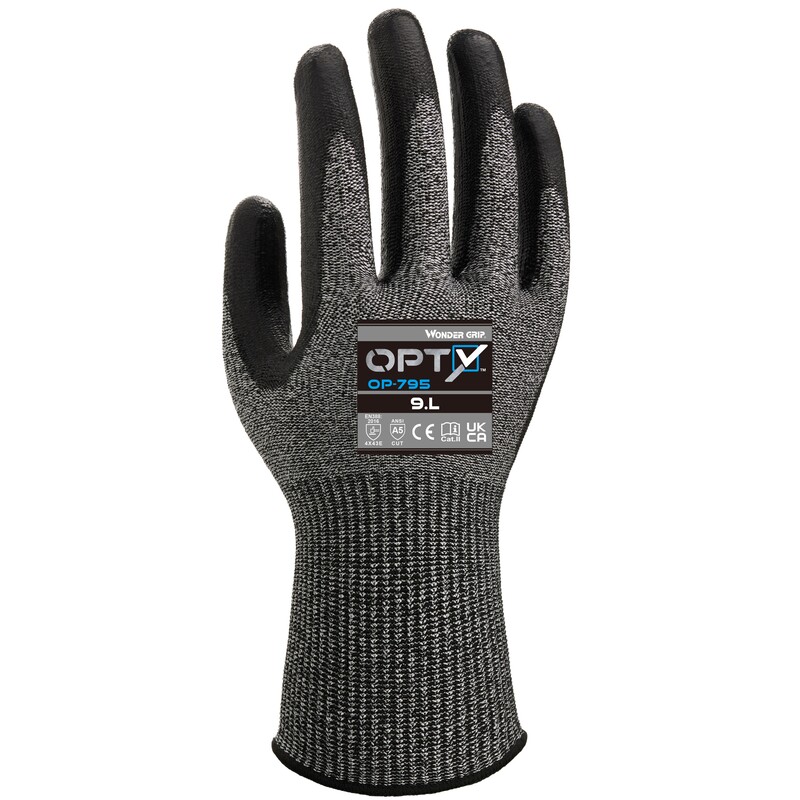 Wonder Grip Opty Size 10 Ultra-thin and smooth PU coating