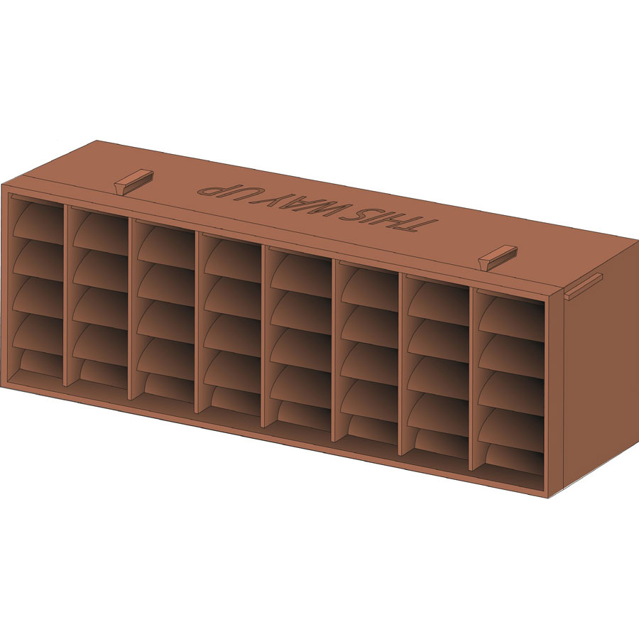 Combination PLASTIC Air Brick, 9x3 Terracotta