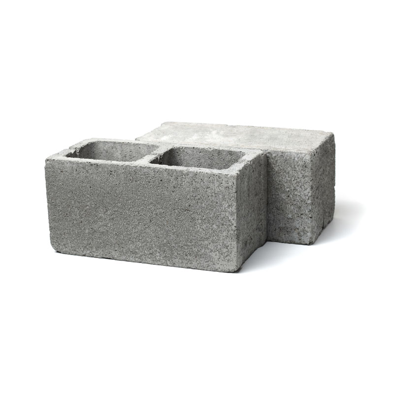 Concrete Block, Hollow, 140mm(6)x440x215 7.3N (60PK) - (Standard Grade Block -