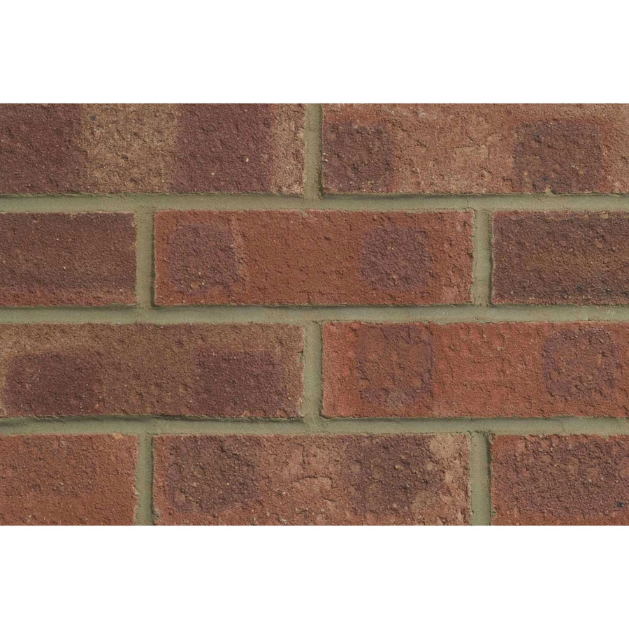 Sample board of LBC Tudor 65mm brick, available at FORT Builders' Merchant.