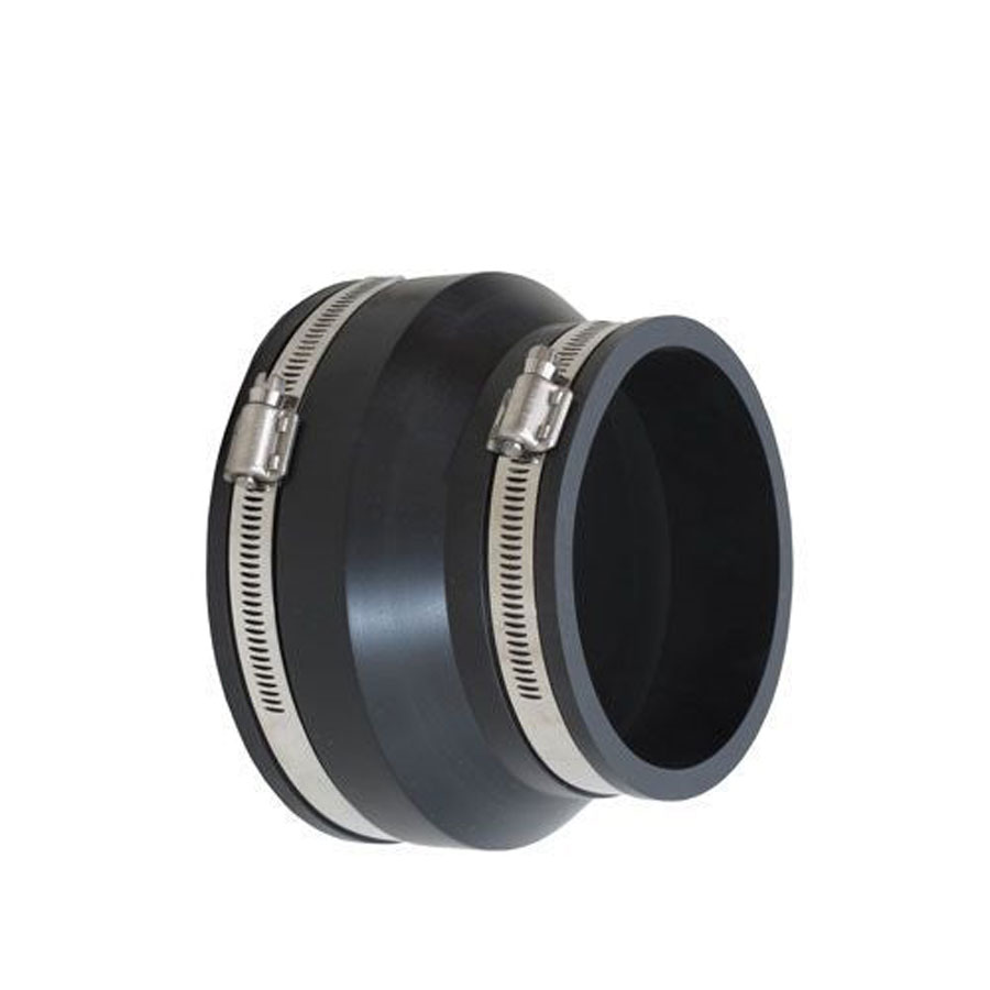 Rubber Flexible Drainage Adaptor Coupling 136mm to 110mm