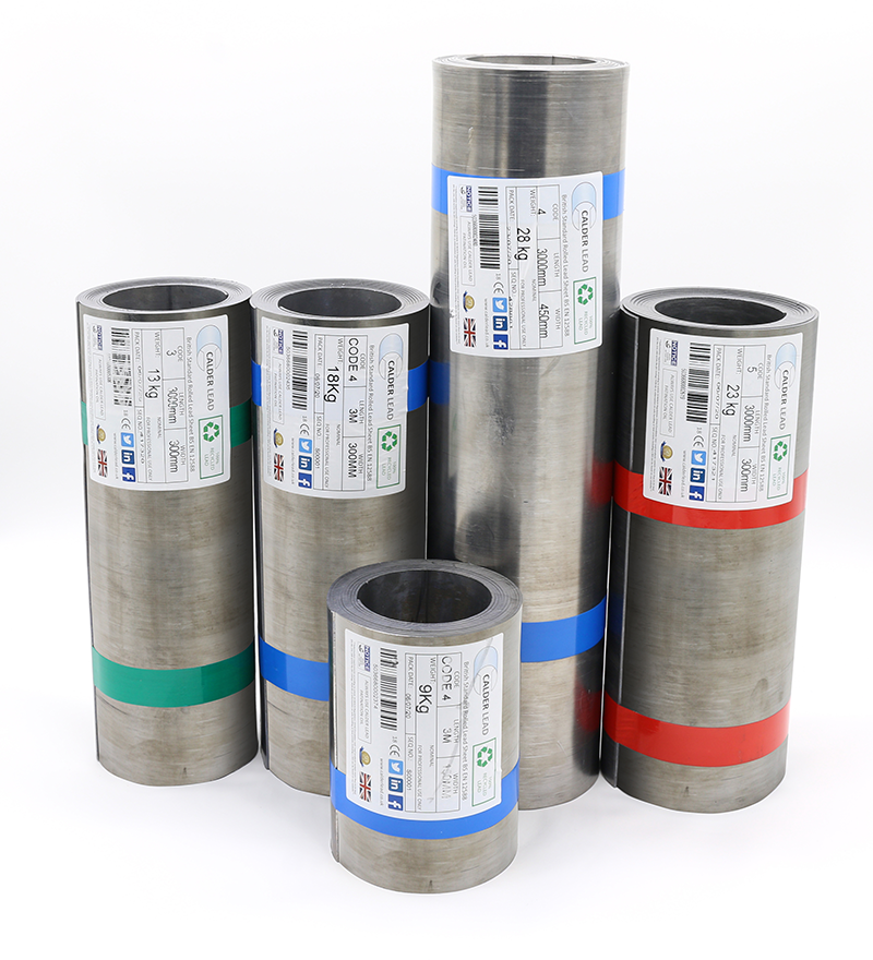 Lead - Milled - Code 5 - 600mm x 3m (46Kg)