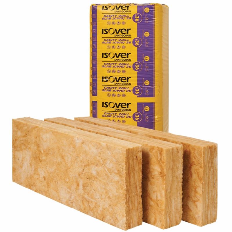 Isover Standard Cavity Wall Slab 36 100mm x 1200 x 455 (6.55m2)