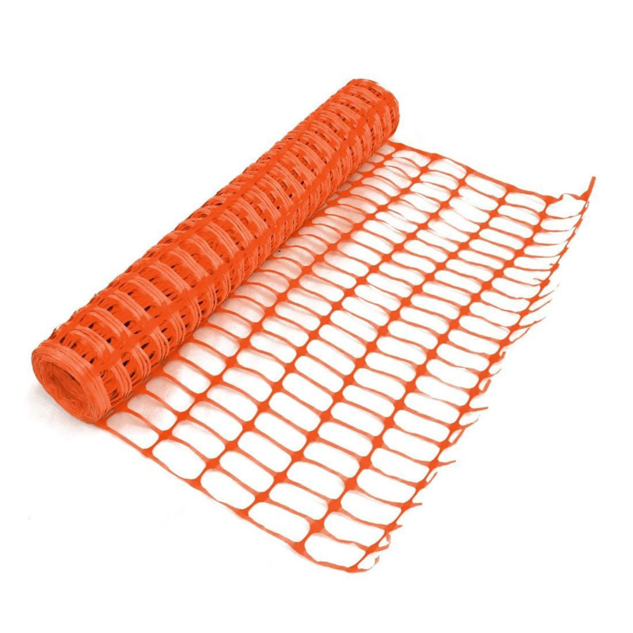 Orange Barrier Fencing 1m x 50m
