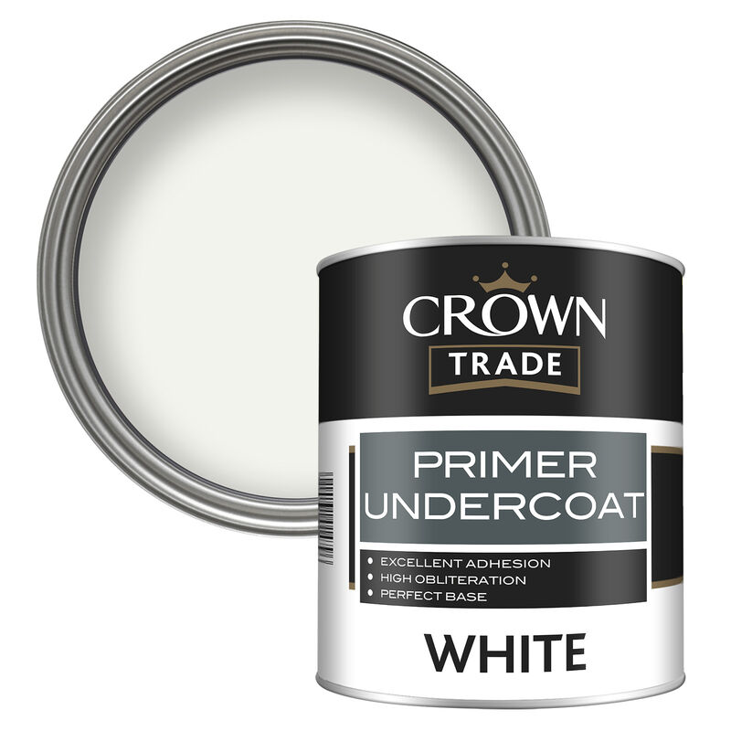 Crown Trade Undercoat White - 1L