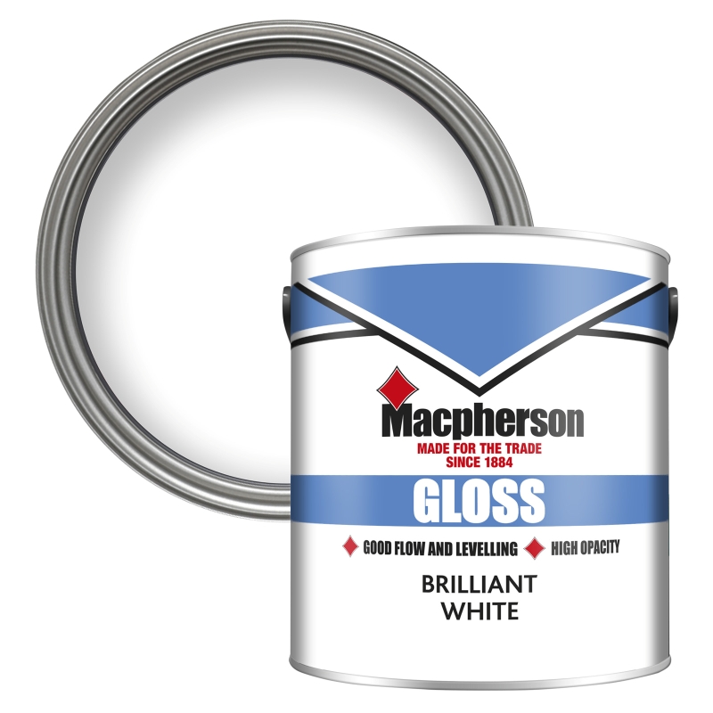 Macpherson Gloss Brilliant White - 2.5L
