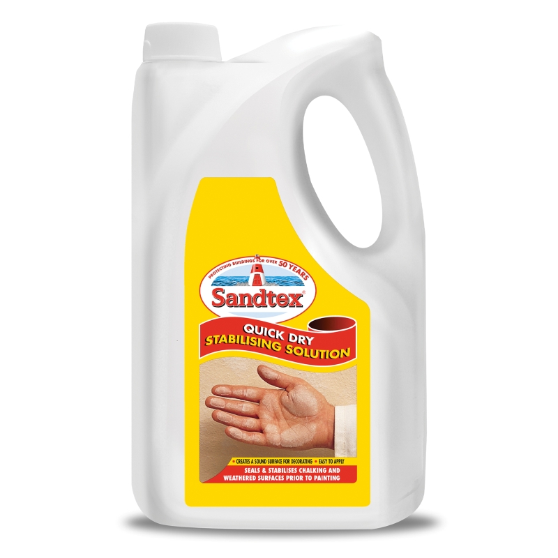 Sandtex Quick Dry Stabilising Solution Clear - 2.5L
