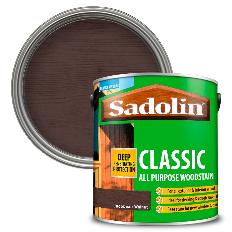 Sadolin Classic Jacobean Walnut - 2.5L