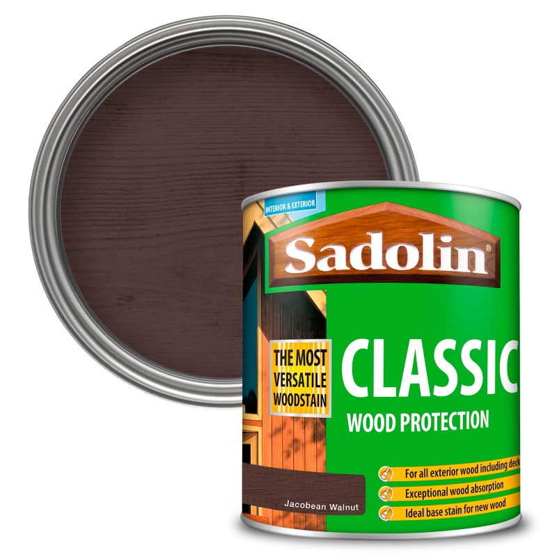 Sadolin Classic  Jacobean Walnut - 1L