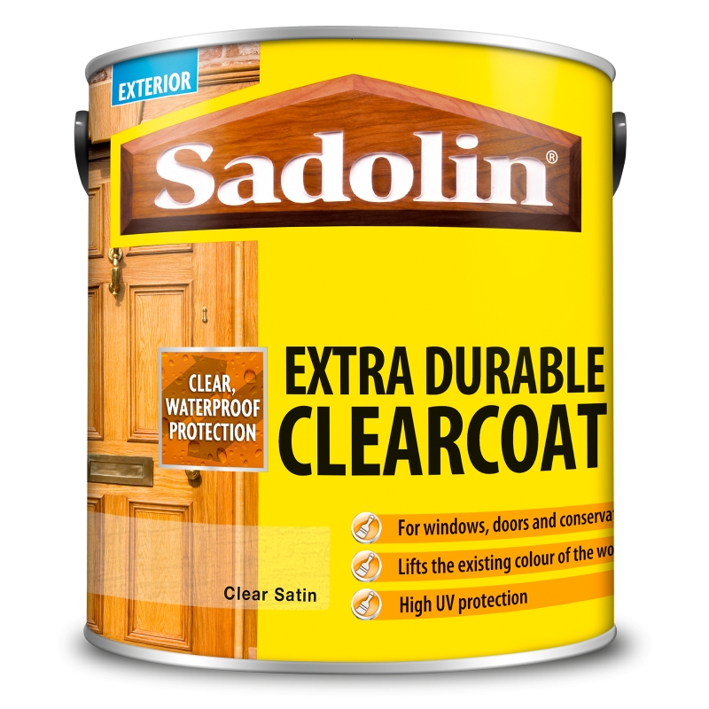 Sadolin Clear Coat Satin Clear - 2.5L
