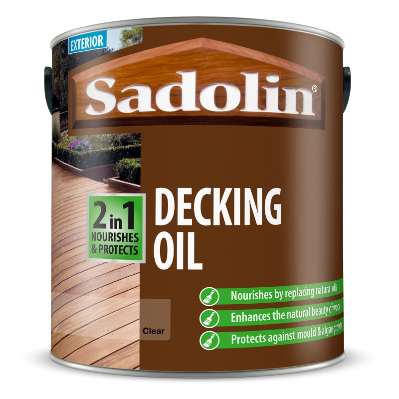 Sadolin Decking Oil Clear - 2.5L