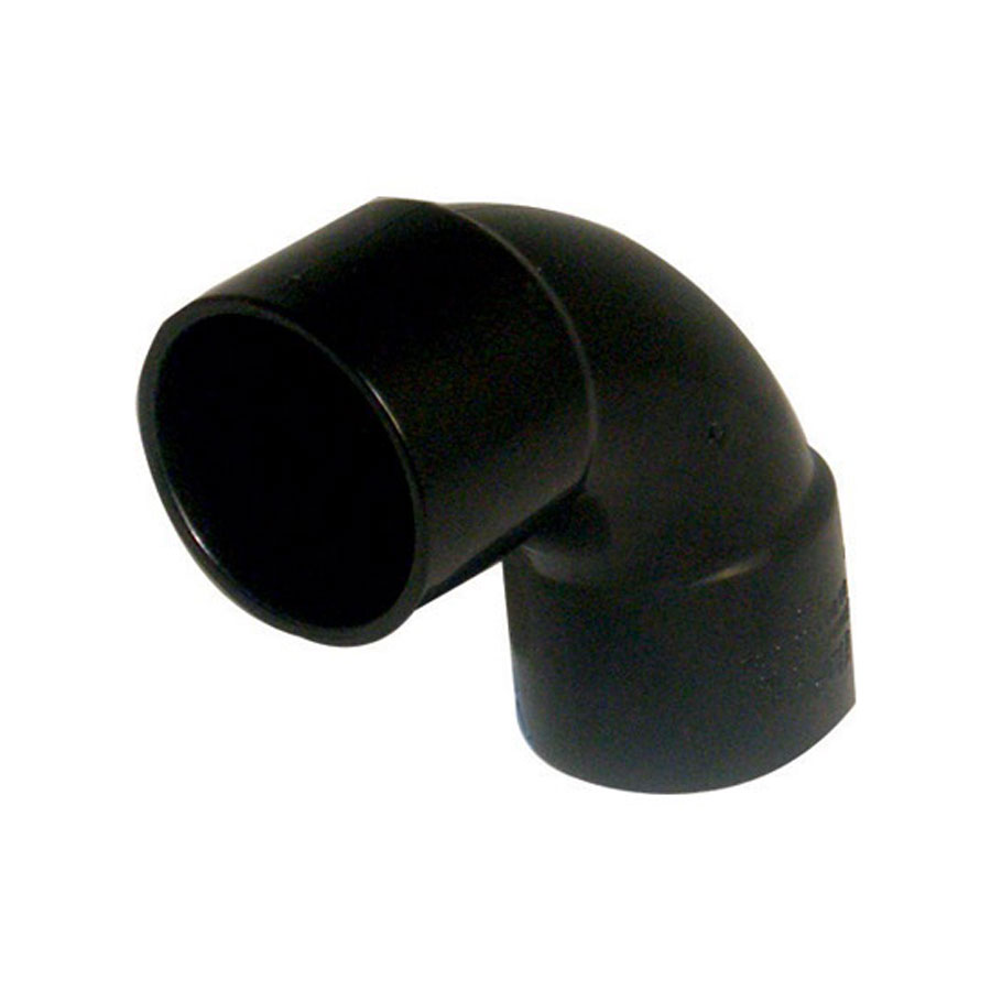 ABS solvent 92.5 deg Bend 32mm Black