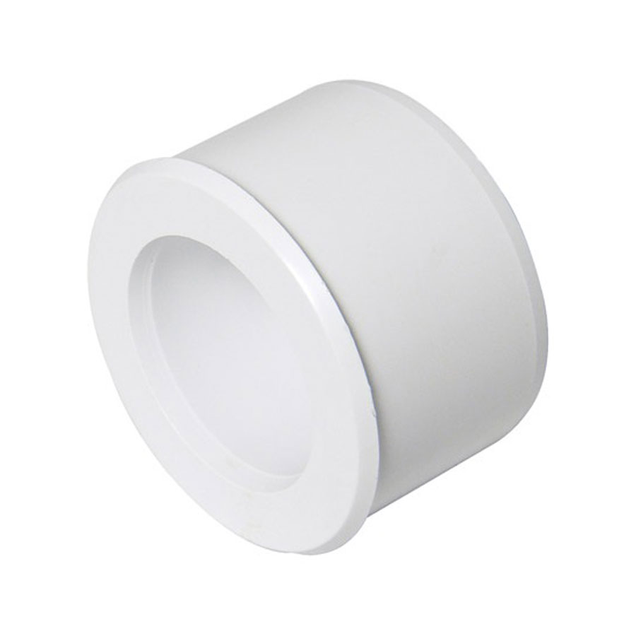 ABS solvent reducer 40x32mm White