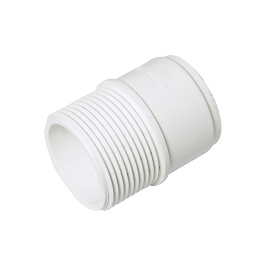 ABS solv male adaptor 40mm White