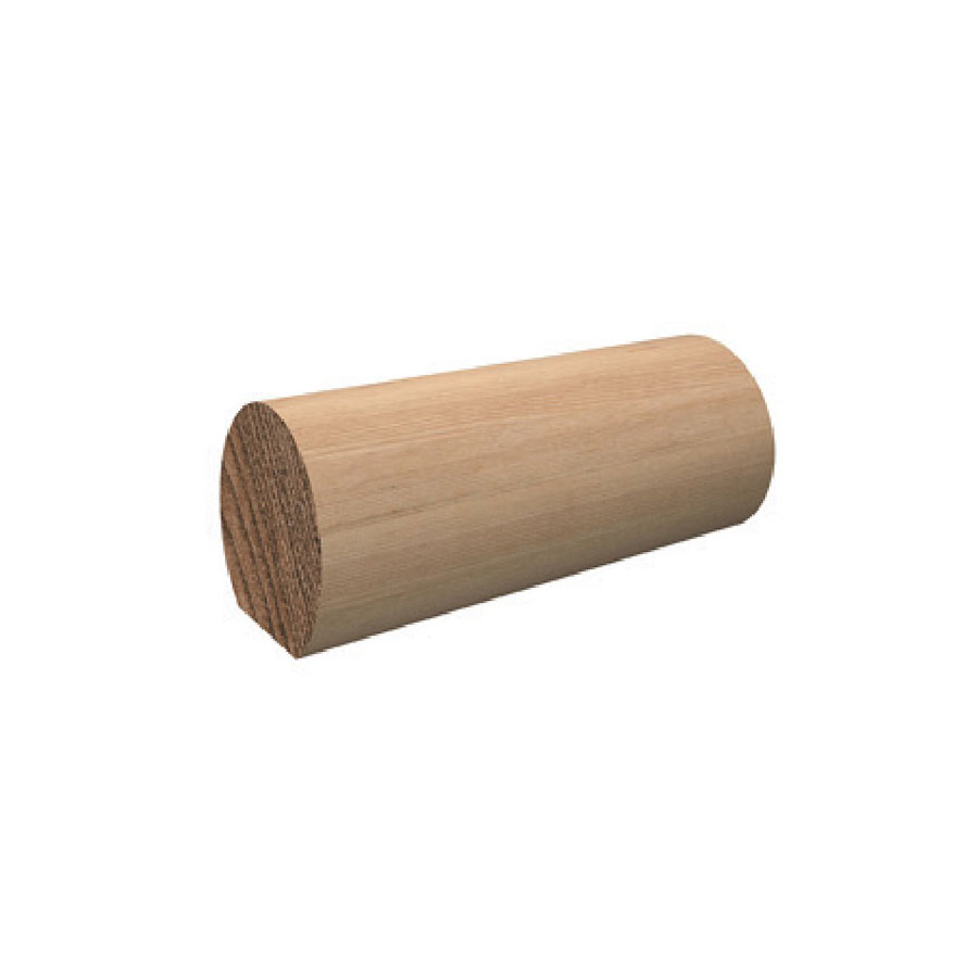 50x50mm (45x45mm) "Mopstick" Handrail, Premium Redwood - Per M