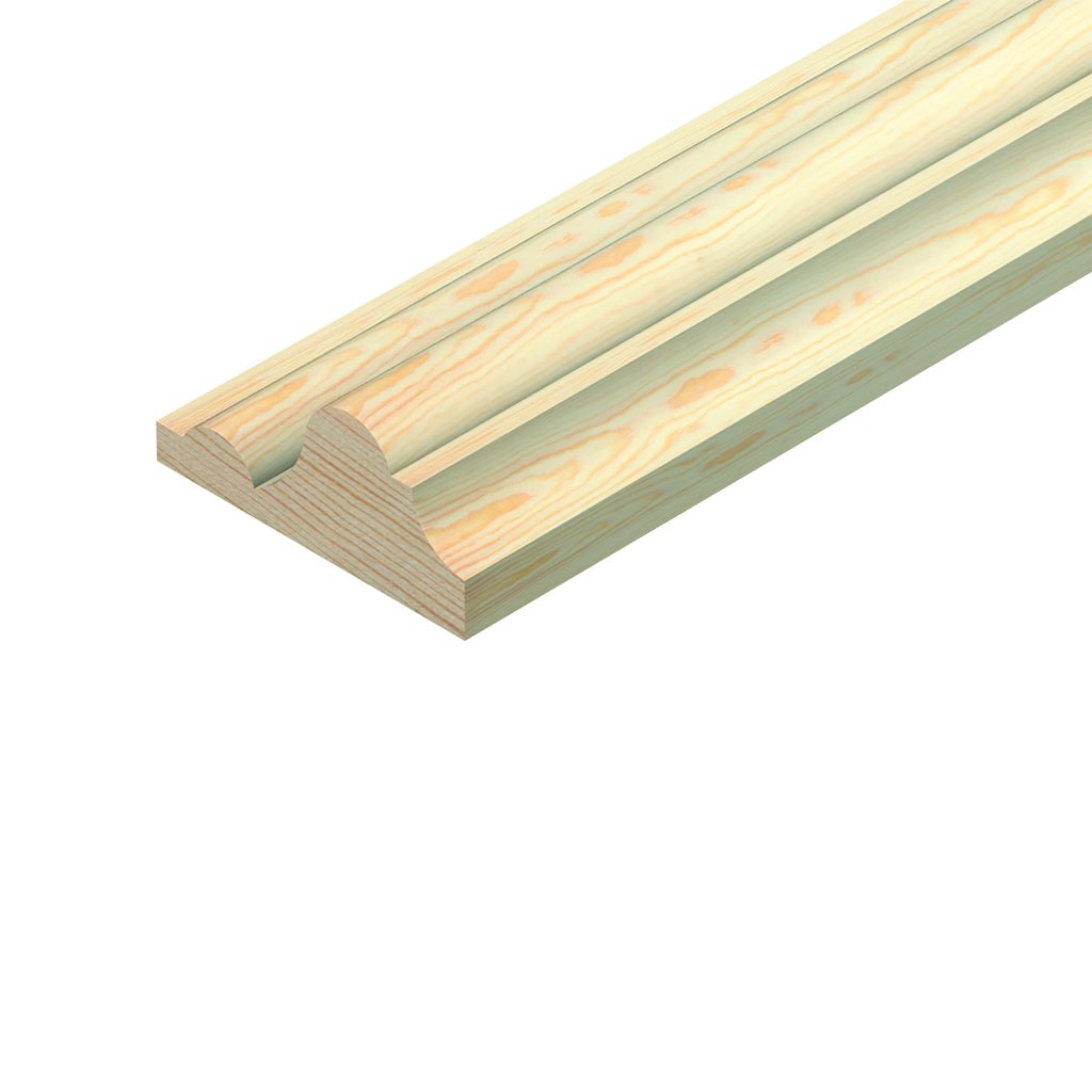 45 x 20mm 2.4M Pine Dado PEFC TM482