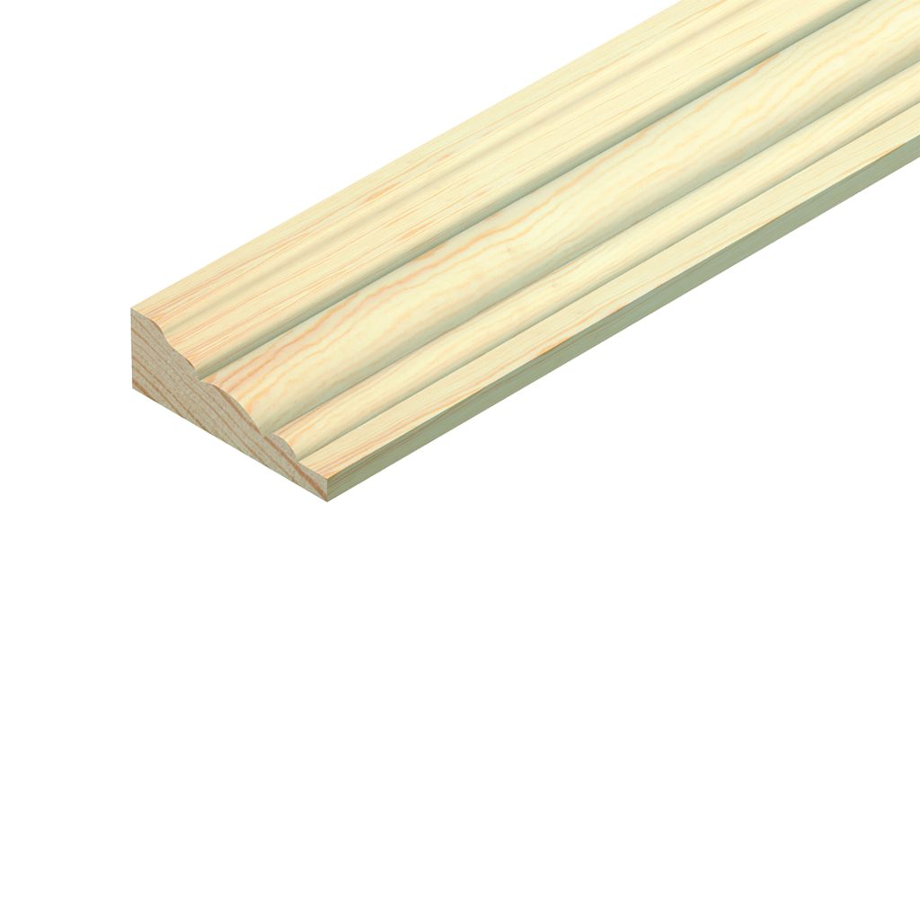 12 x 34 x 2400mm Pine Barrel Bead PEFC Barrel 34 x 12mm 2.4  (J)