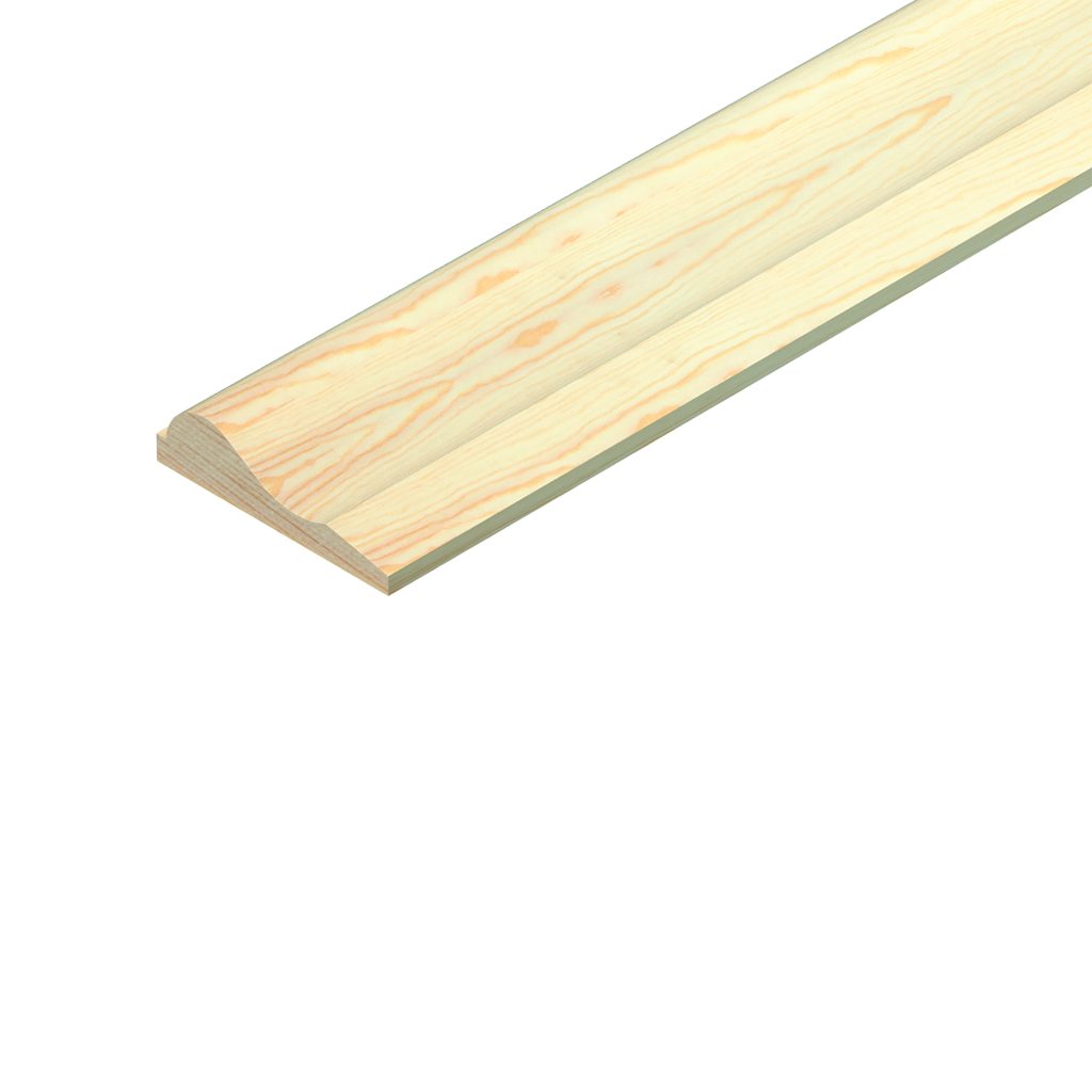 11 x 28 x 2400mm Pine Panel Moulding PEFC Panel mould 34x9mm 2.4M (I)