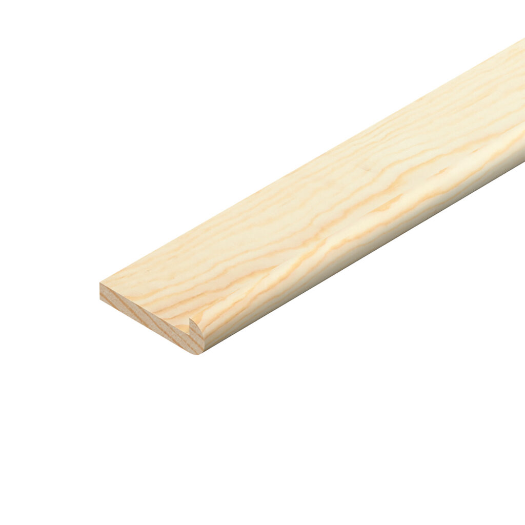 8 x 20 x 2400mm Pine Hockey Pine Hockey Stick 26 x 8mm 2.4m PEFC