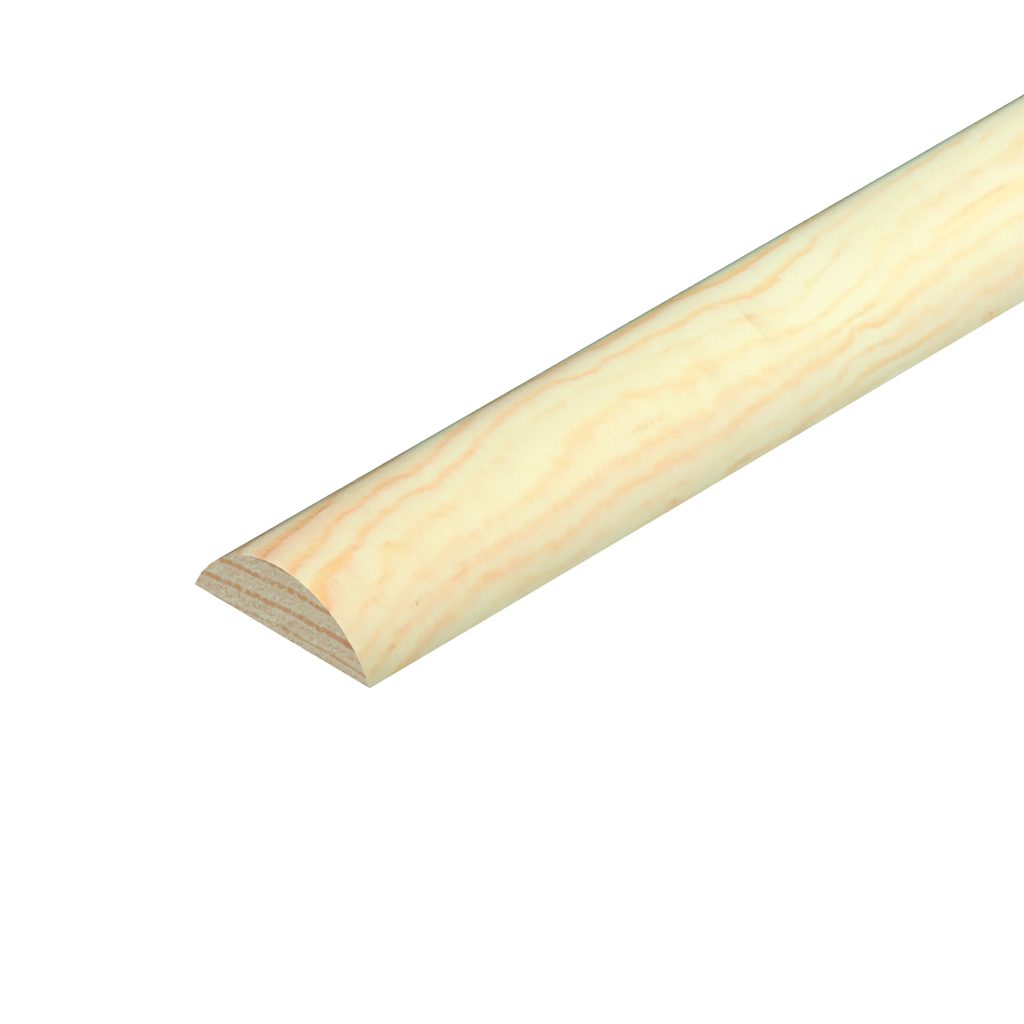 8 x 21 x 2400mm Pine Half Round Pine Half Round 21 x 8mm 2.4M (D) PEFC